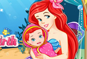 game Pregnant Ariel Gives Birth