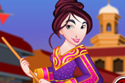 game Princess Mulan Market Cleaning