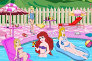 game Princess Pool Party