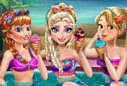 game Princess Pool Party2