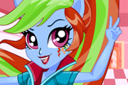 game Rainbow Dash School Spirit Style