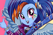 game Rainbow Rocks Rainbow Dash Rockin’ Hairstyle