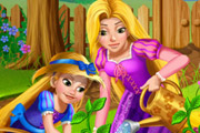 game Rapunzel Mommy Gardening