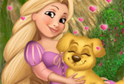 game Rapunzel pet care