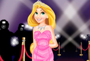 game Rapunzel Red Carpet Dress Up