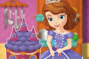 game Sofia cooking Princess Cake