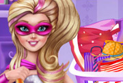 game Super Barbie Housekeeping Day