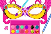 game Super Barbie Mask Designer