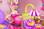 game Super Barbie Maternity Deco