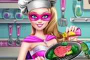 game Super Barbie Real Cooking