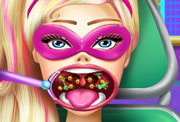 game Super Barbie Throat Doctor