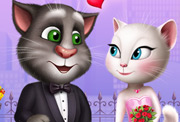 game Talking Tom and Angela Valentines Date