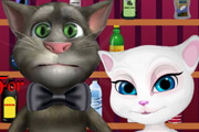 game Talking Tom Bartender For Angela